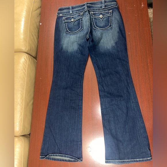 Ariat Ruby Dark Blue Flare Jeans - Picture 5 of 7